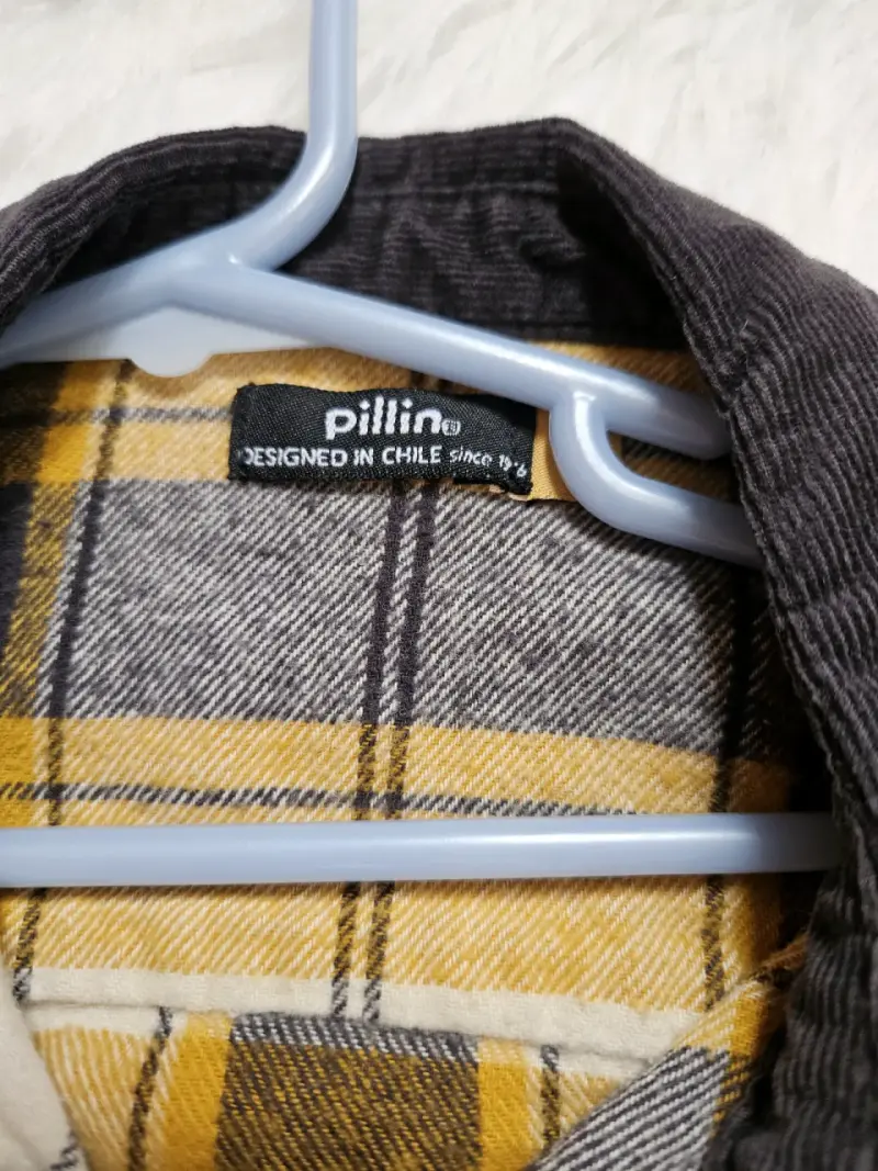 Camisa de franela a cuadros para niño Pillin - 3