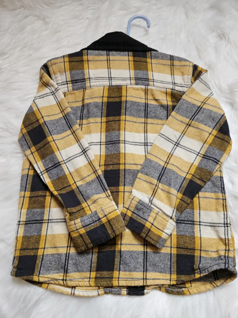 Camisa de franela a cuadros para niño Pillin - 4