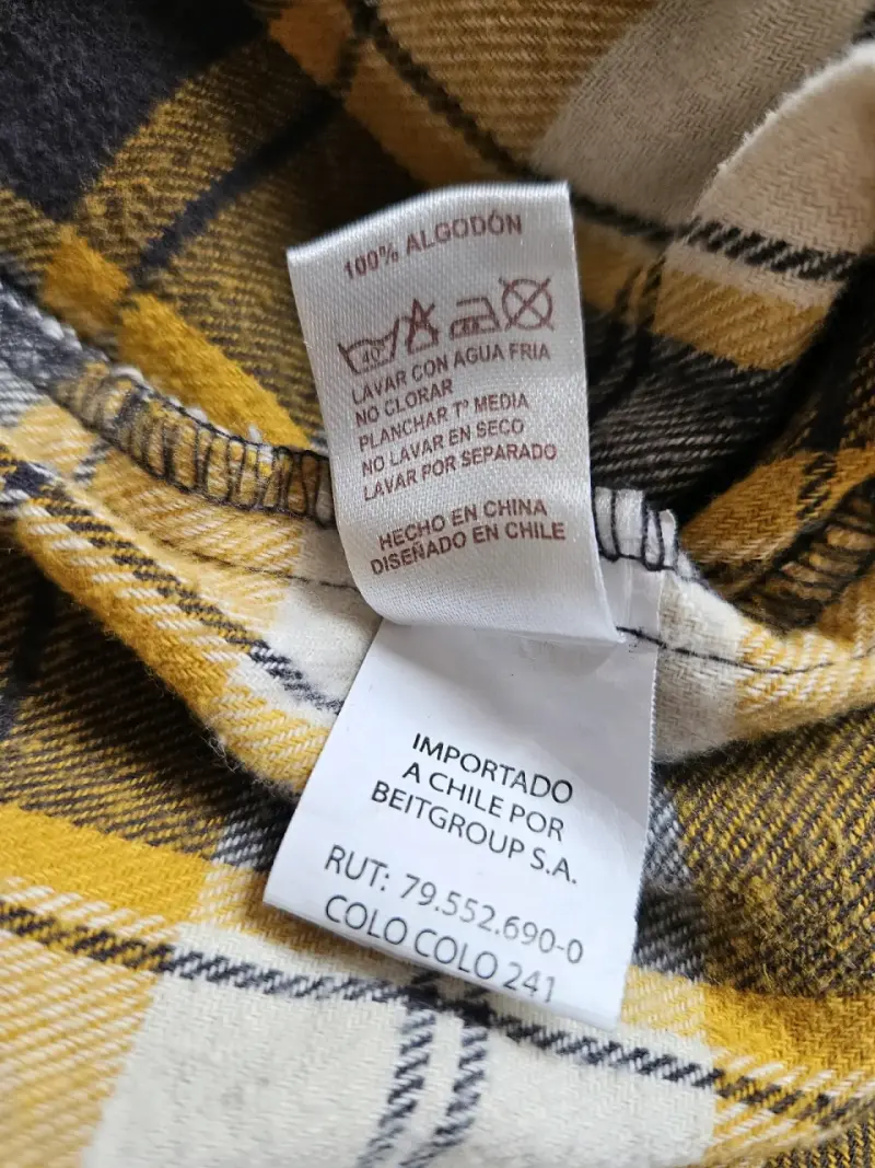 Camisa de franela a cuadros para niño Pillin - 6
