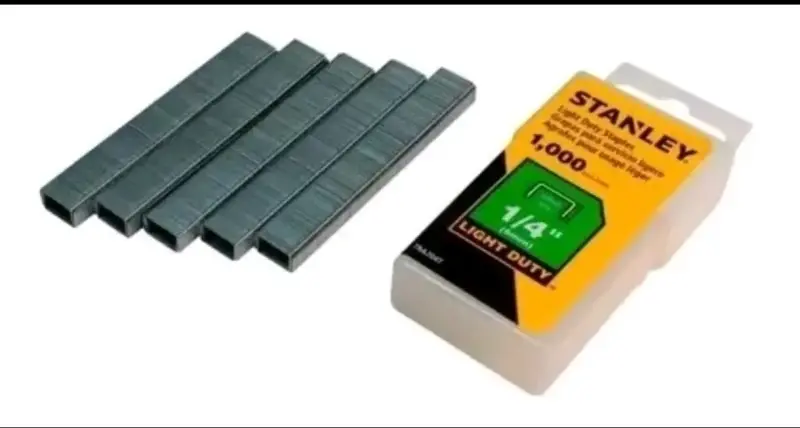 Grapas Stanley 1/4 X 6mm Tra204t 1000 Unidades - 3