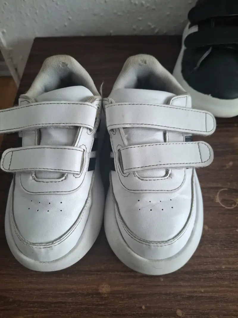 Zapatillas deportivas blancas para niños Adidas - 6