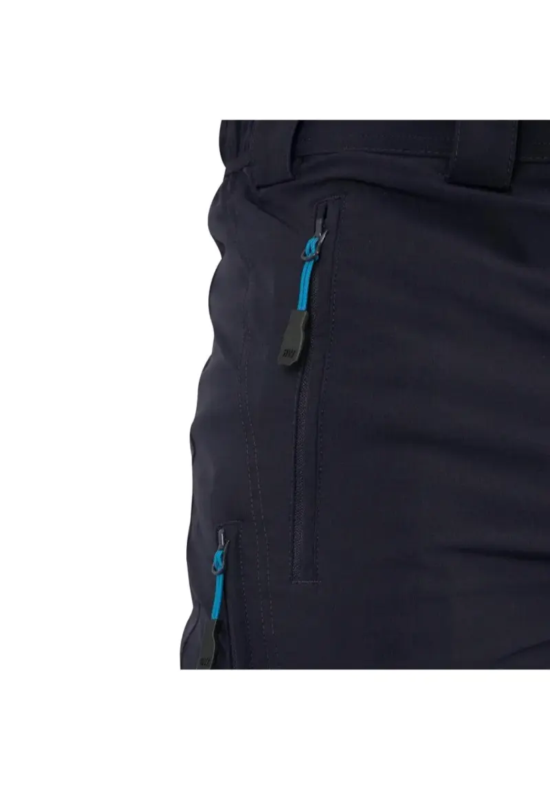 Pantalones Segunda azul marin con bolsillos HW - 2
