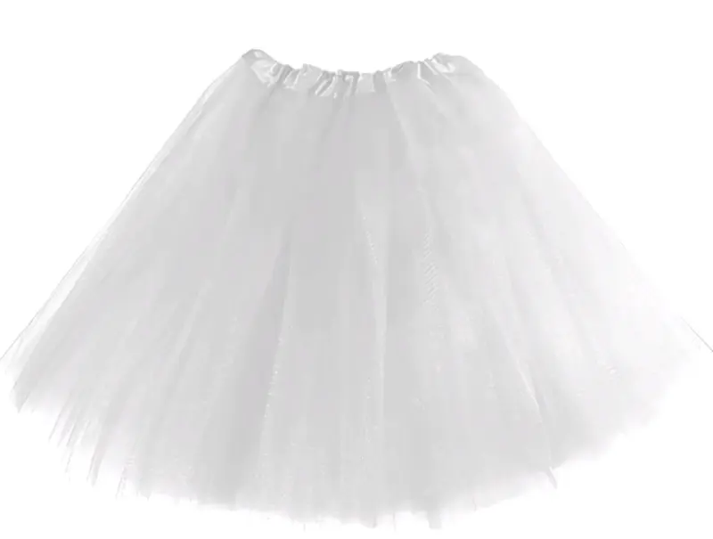 Falda tutú de tul colores para niñas - 4