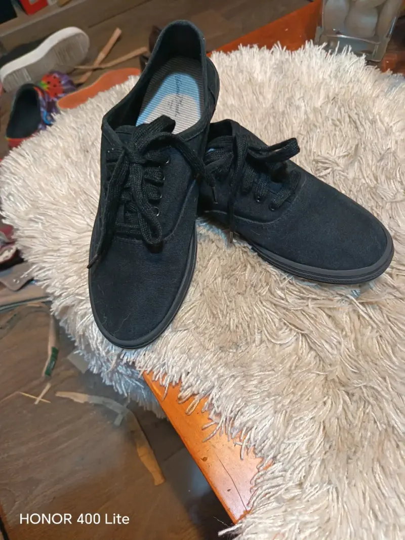 Zapatillas negras casuales para hombre - 4