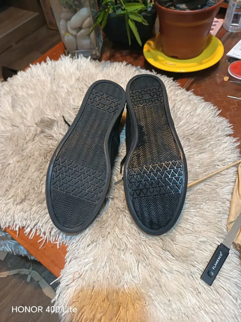 Zapatillas negras casuales para hombre - 5