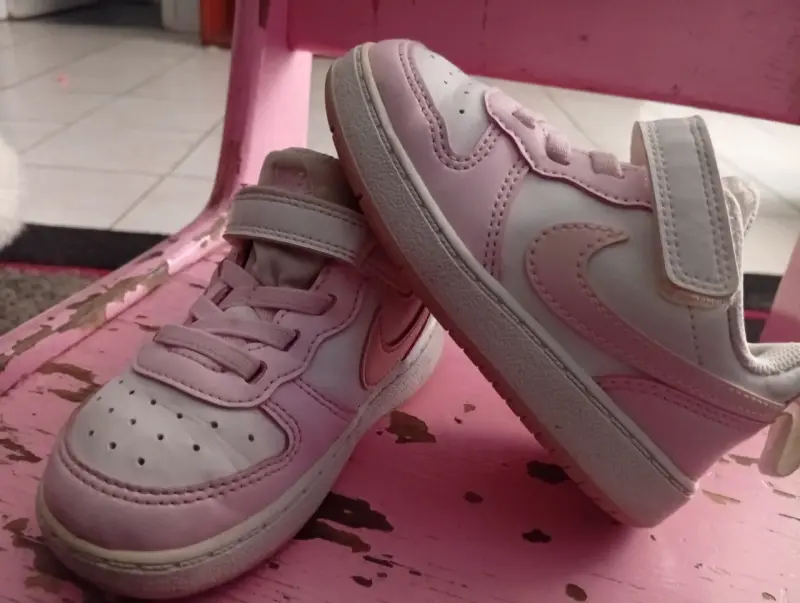 Zapatillas Nike court borouh low recraft rosadas - 2