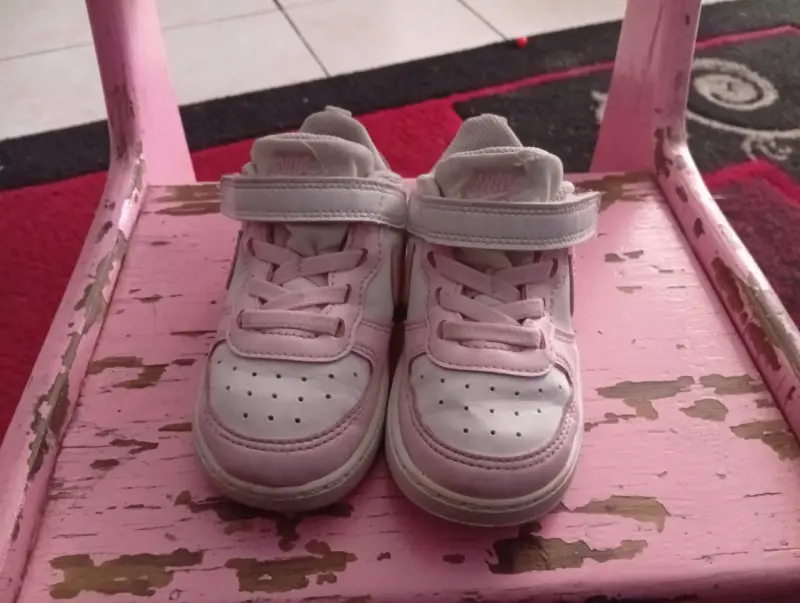 Zapatillas Nike court borouh low recraft rosadas - 3
