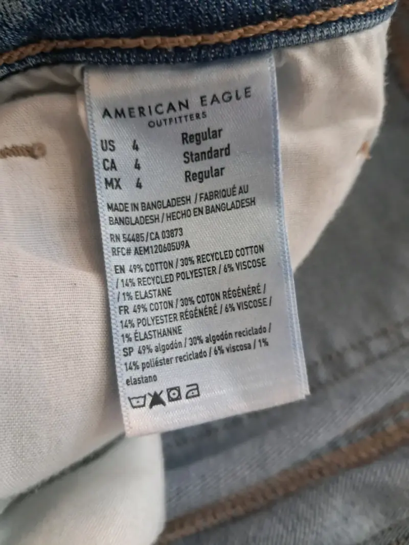 Jeans Mom y Boyfriend American Eagle Talla 38 - 2