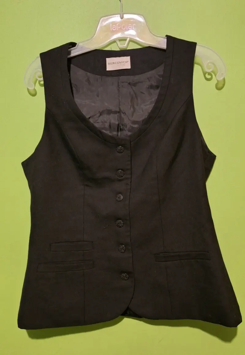 Chaleco formal negro Bercovich para mujer - 1