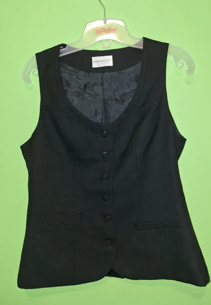 Chaleco formal negro Bercovich para mujer - 2