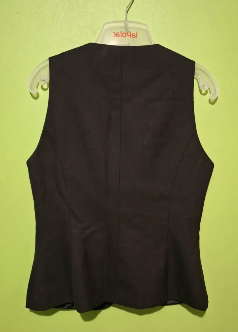Chaleco formal negro Bercovich para mujer - 3
