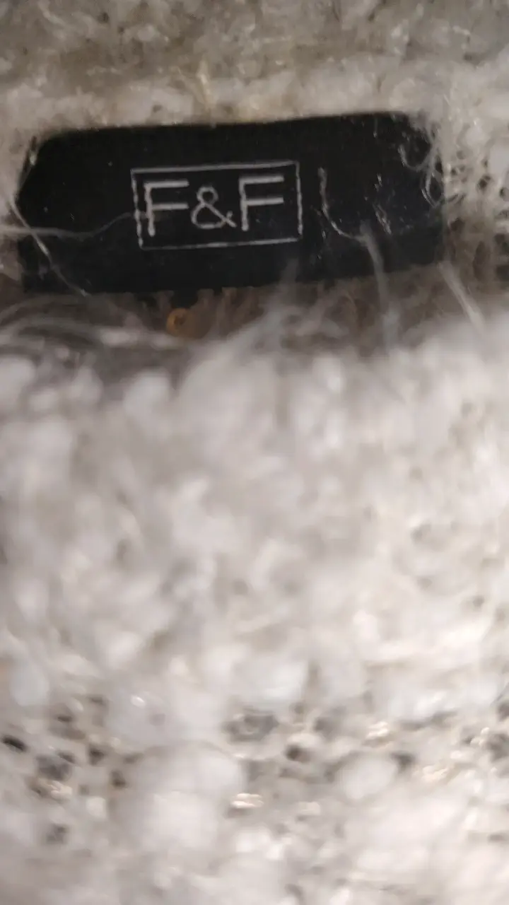 Suéter de mujer blanco F&F con textura - 2