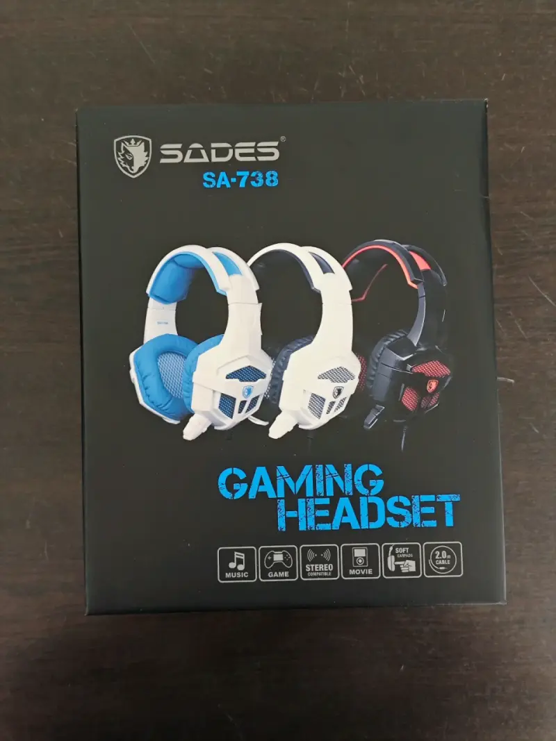 Audífonos Gamer Sades SA-738 con Micrófono - 1