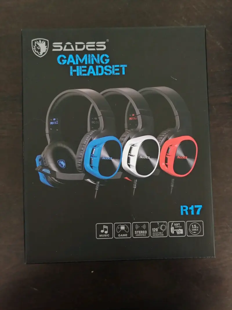 Audífonos Gamer Sades R17 con Micrófono - 1
