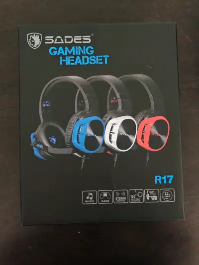 Audífonos Gamer Sades R17 con Micrófono - miniatura 1