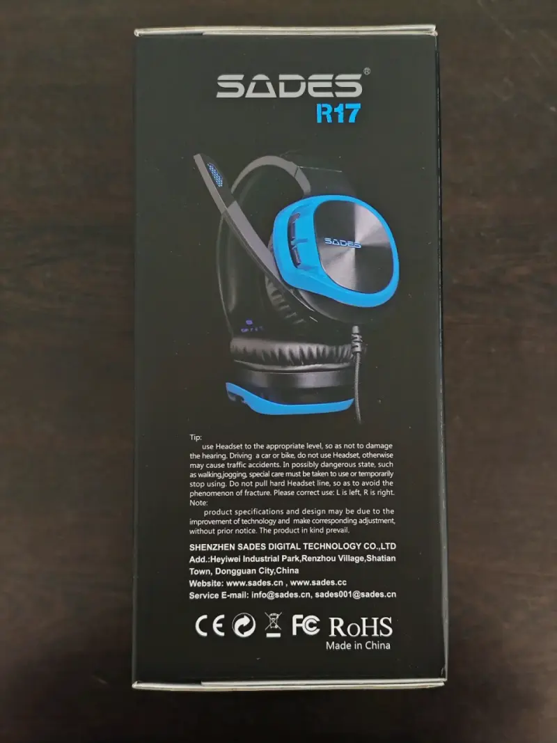 Audífonos Gamer Sades R17 con Micrófono - 2