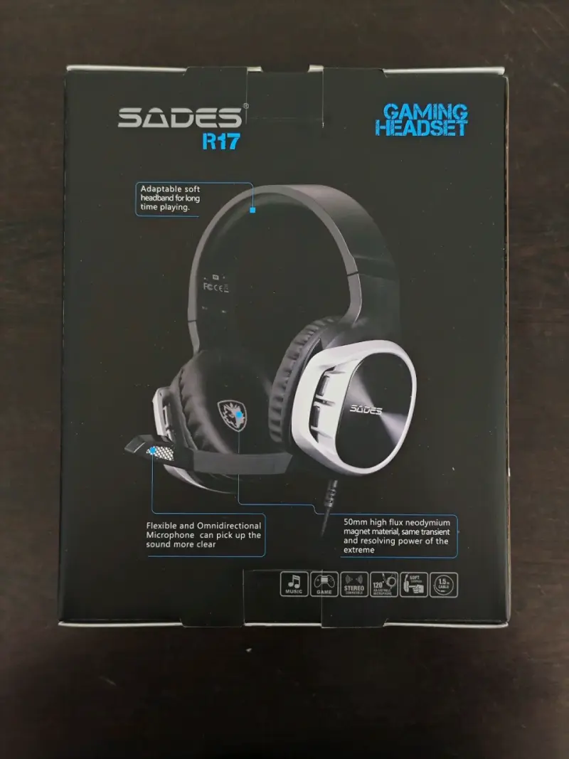 Audífonos Gamer Sades R17 con Micrófono - 3