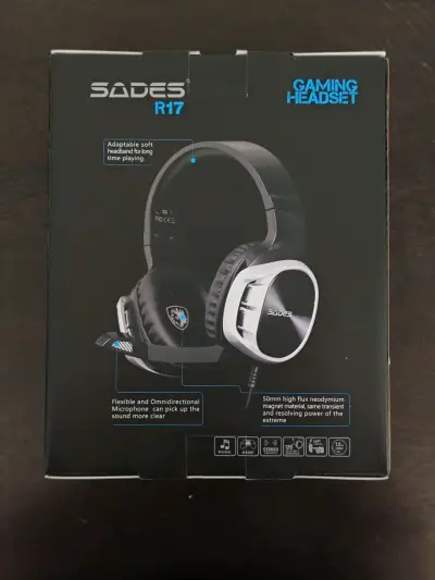 Audífonos Gamer Sades R17 con Micrófono - miniatura 3