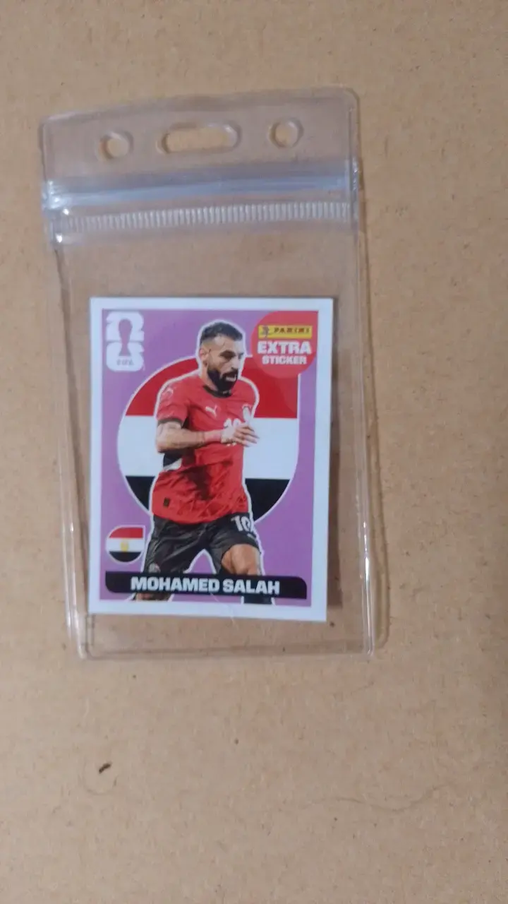 Lámina Panini Extra Sticker Mohamed Salah - 1