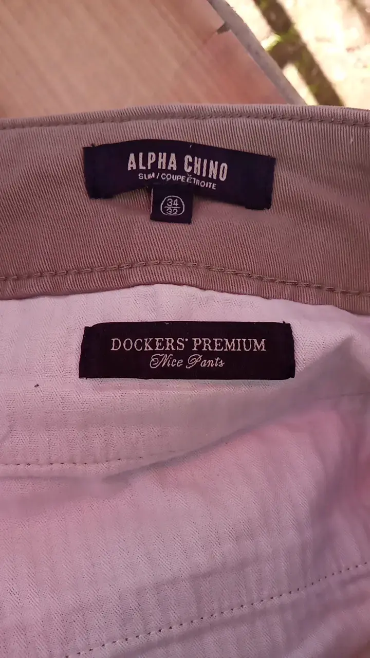 Pantalones Dockers caqui para hombre - 3