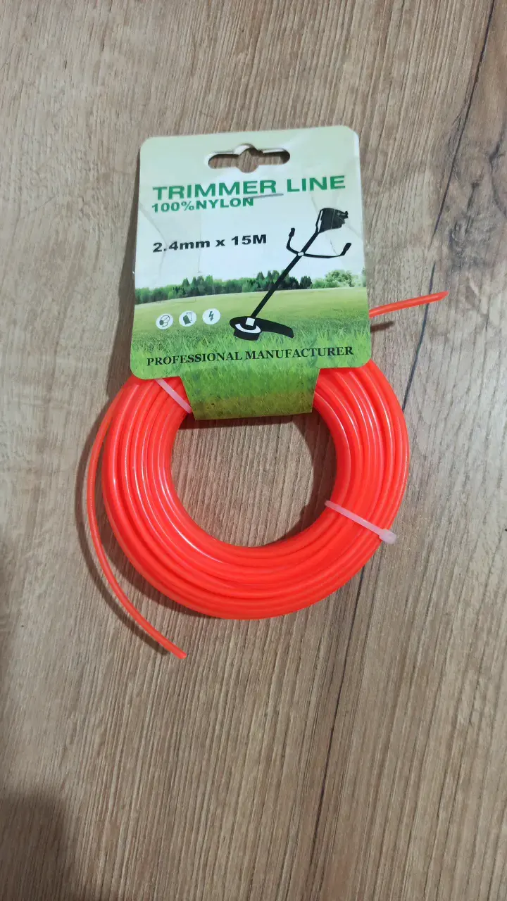 Hilo de Nylon para Desbrozadora 2.4mm x 15m