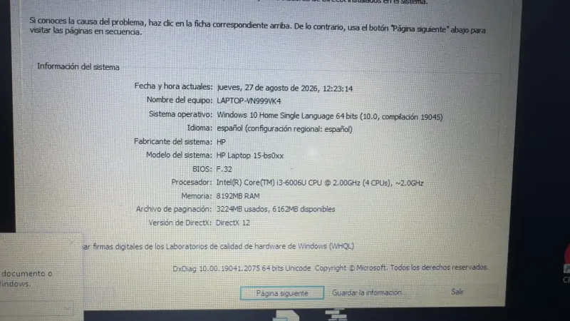 Laptop HP con Intel Core i3 en buen estado - 5