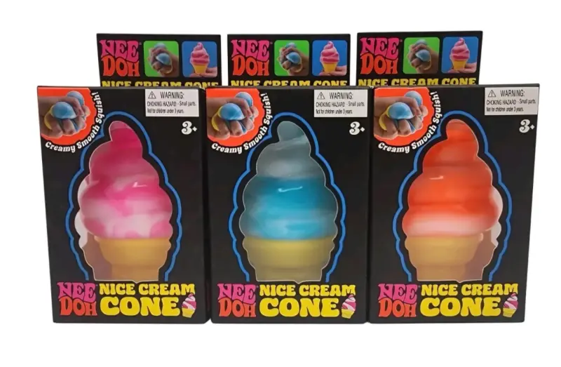 Set de 3 juguetes antiestrés colores surtidos - 2