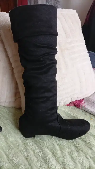 Botas negras altas Lawrence talla 41 - miniatura 4