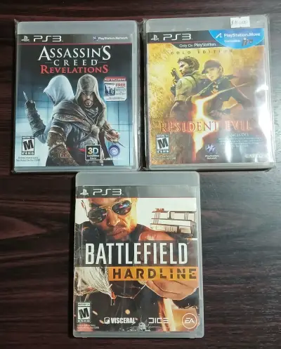 Lote PS3 Assassin's Creed, Resident Evil - miniatura 1