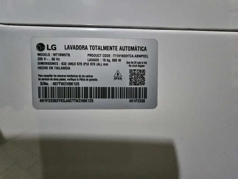 Lavadora automática de carga superior eficiente - 3