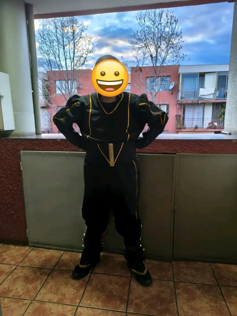 Traje para bailar saya
