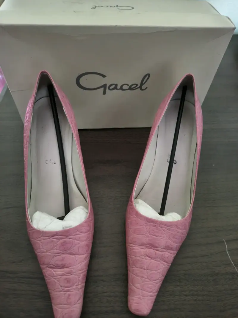 Zapatos de Tacón Rosa Marca Gacel