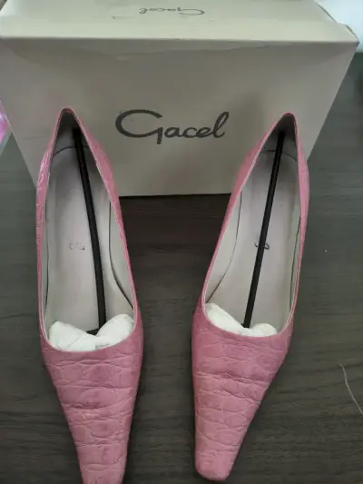 Zapatos de Tacón Rosa Marca Gacel - miniatura 1