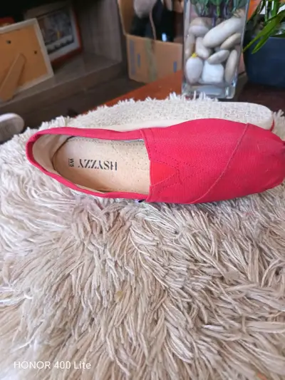 Alpargatas rojas de lona para mujer Hsyzy - miniatura 6