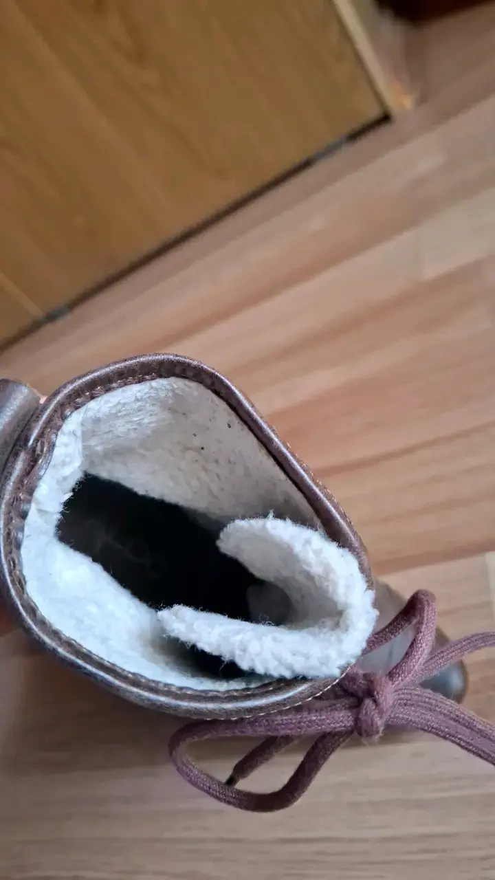 Botines de cuero marrón con plataforma - 5