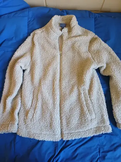 Chaqueta de Lana Sintética H&M Beige - miniatura 1