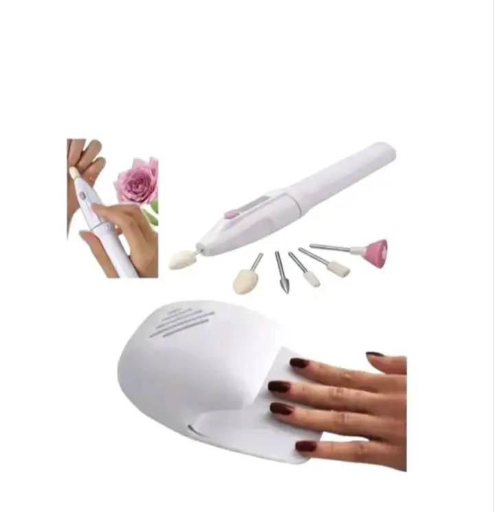 Kit de Manicure con Secador de Uñas y Herramientas - 2