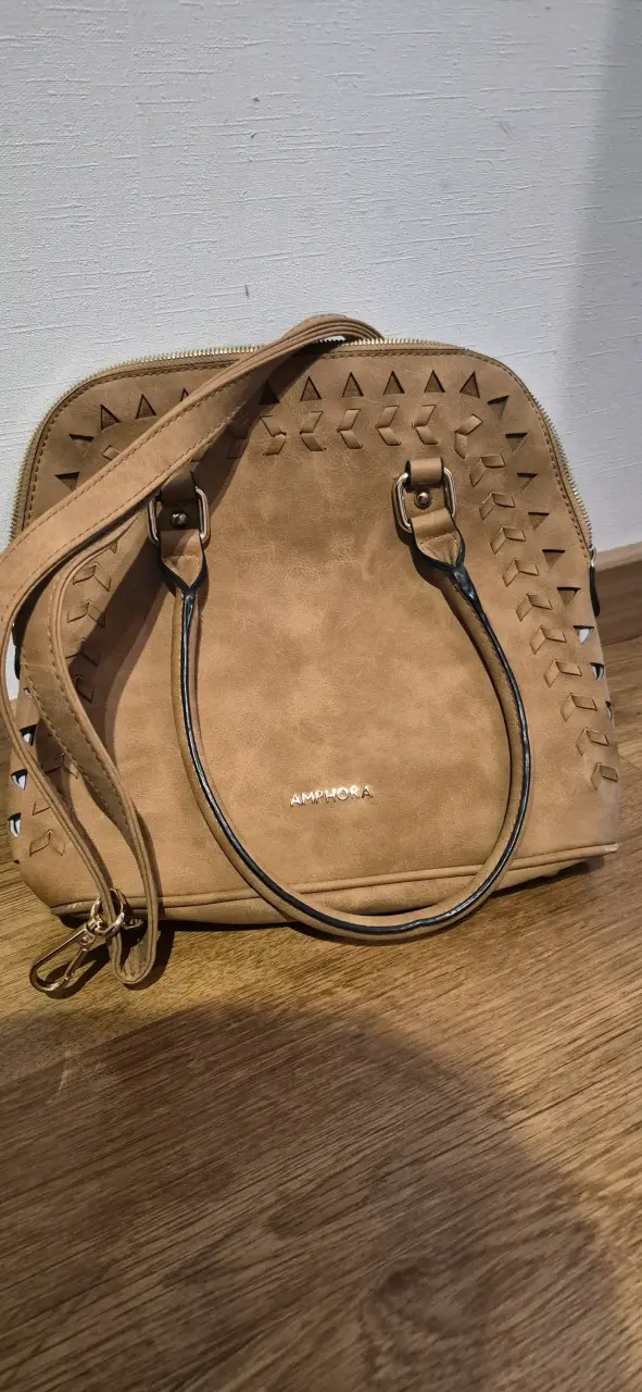 Cartera Amphora beige - 1