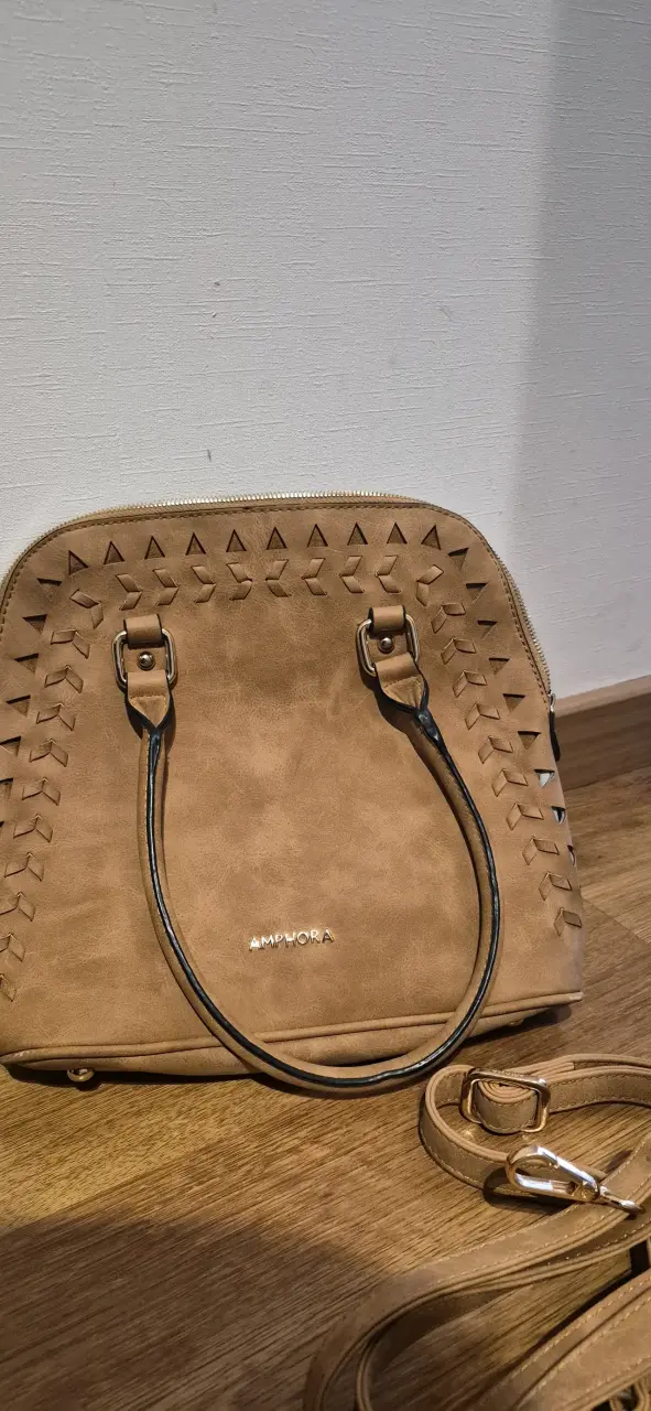 Cartera Amphora beige - 2