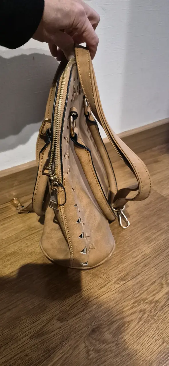 Cartera Amphora beige - 3