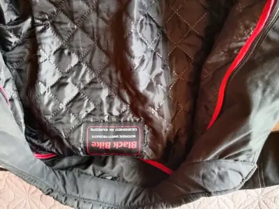 Chaqueta de moto Black Bike con protección - miniatura 5