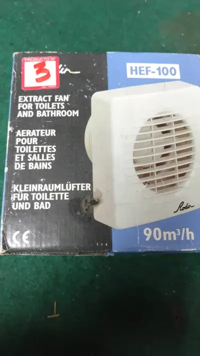 Extractor de Aire para Baño Rodin HEF-100 - miniatura 1