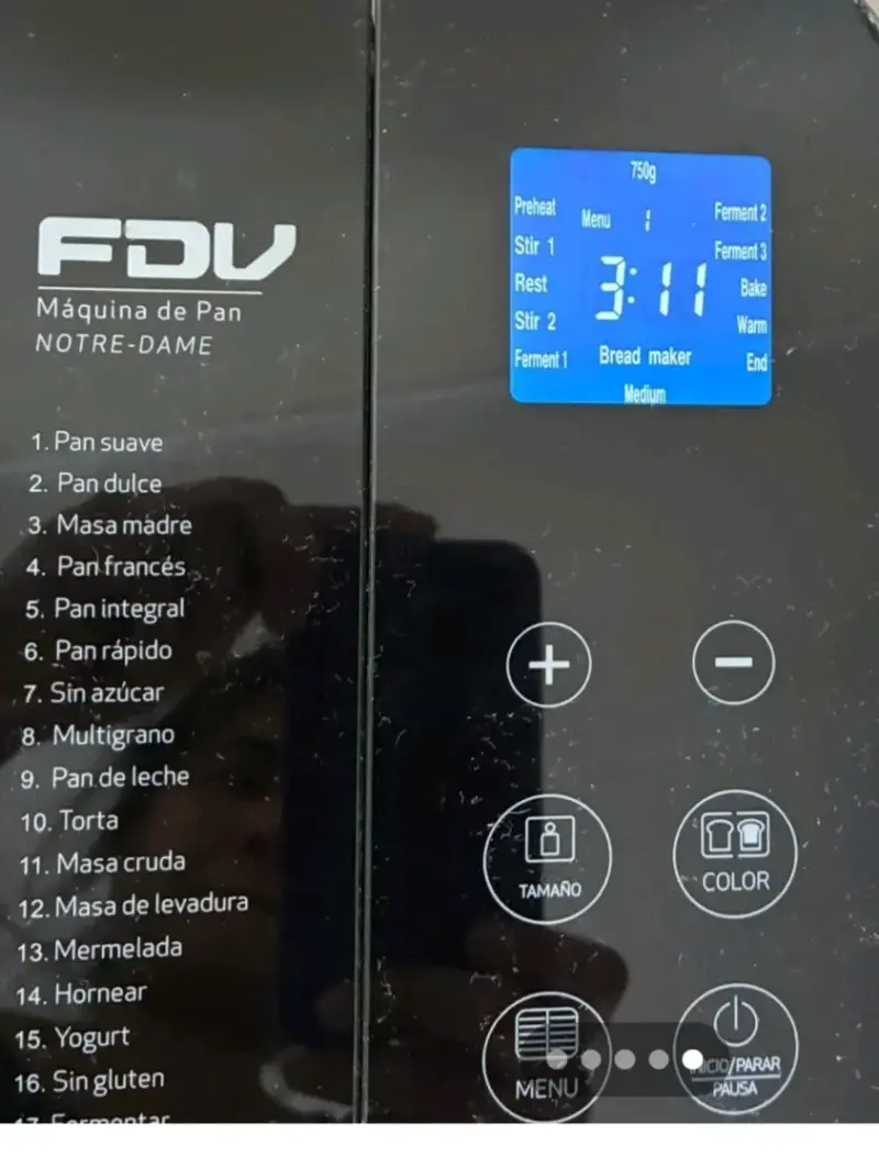 Máquina de Pan FDV Notre-Dame en Acero Inoxidable - 2