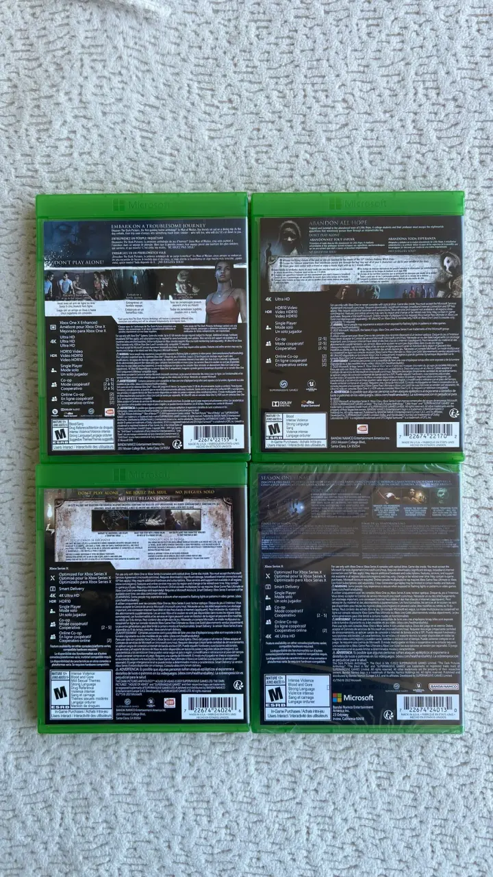 4 Juegos The Dark Pictures (Xbox One/Series X) - 2