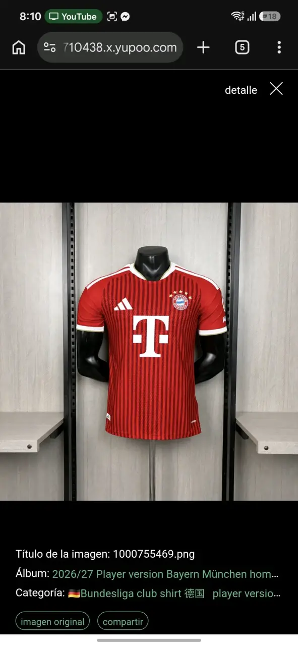 Camisetas de fútbol réplica 1.1 - 1
