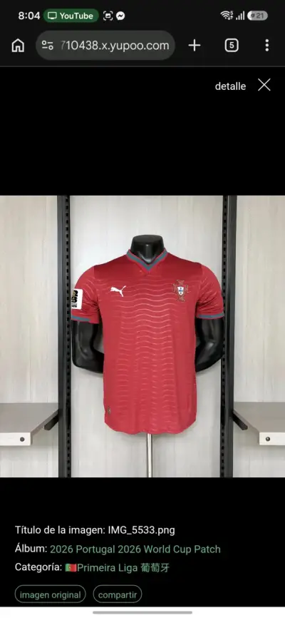 Camisetas de fútbol réplica 1.1 - miniatura 4