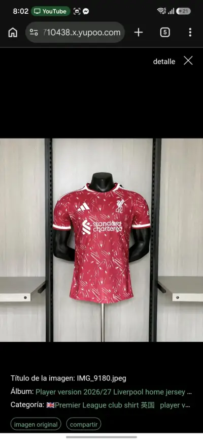Camisetas de fútbol réplica 1.1 - miniatura 6