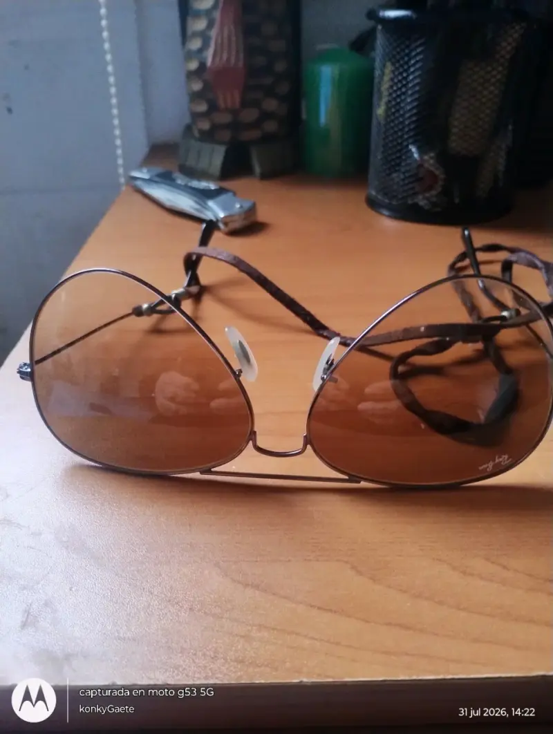 Gafas de sol Ray-Ban aviador marrón - 1