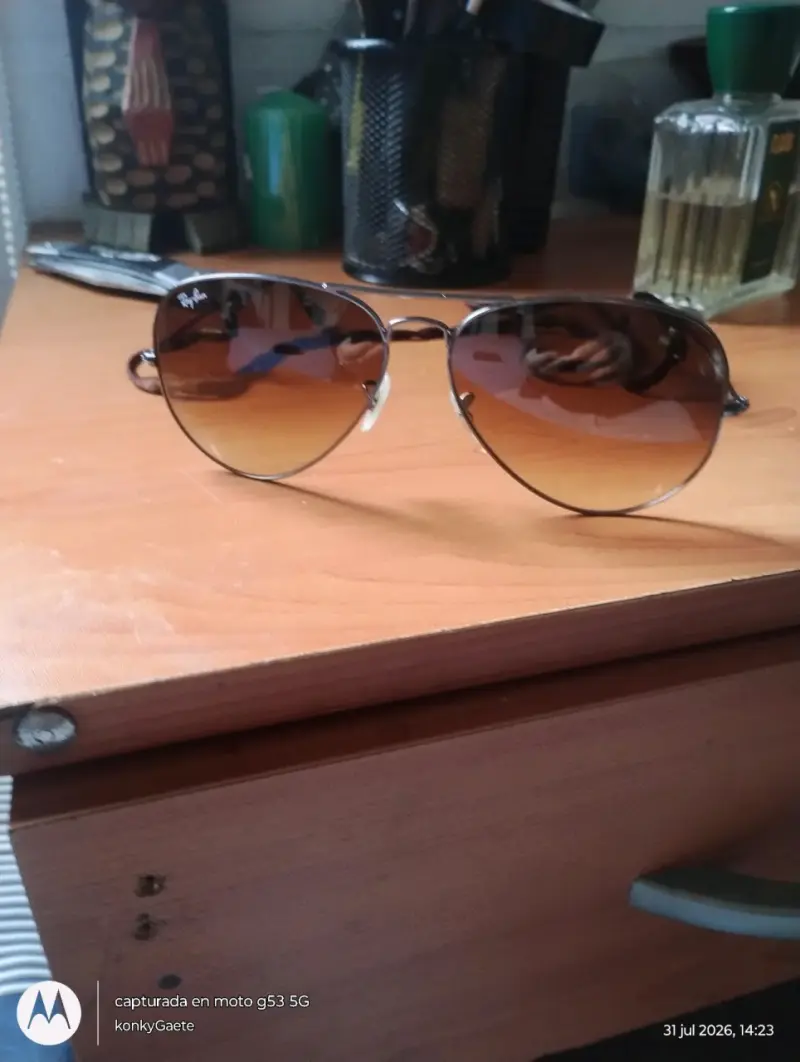Gafas de sol Ray-Ban aviador marrón - 4