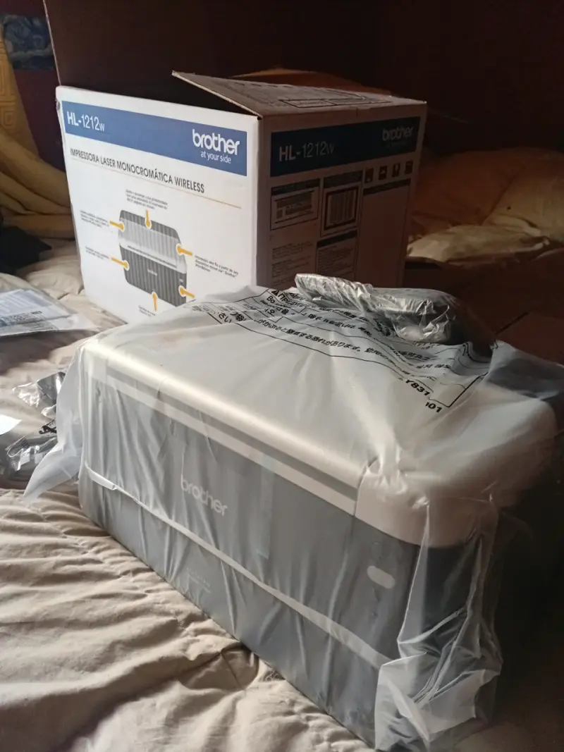 Impresora Láser Monocromática Brother HL-1212W Wir - 4